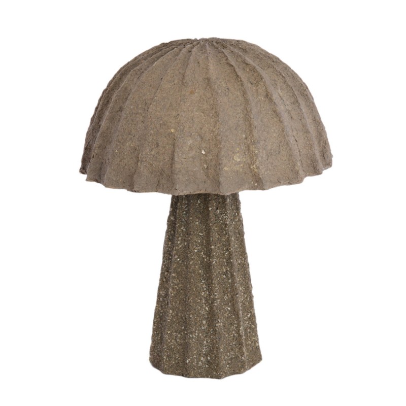 TABLE LAMP CHRIS RAW DARK GREY - TABLE LAMPS